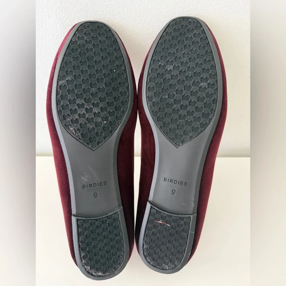 BIRDIES The Starling Loafers Flats Shoes Size 9, Embroidered - Picture 5 of 6